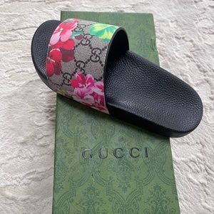 Gucci Floral Slides